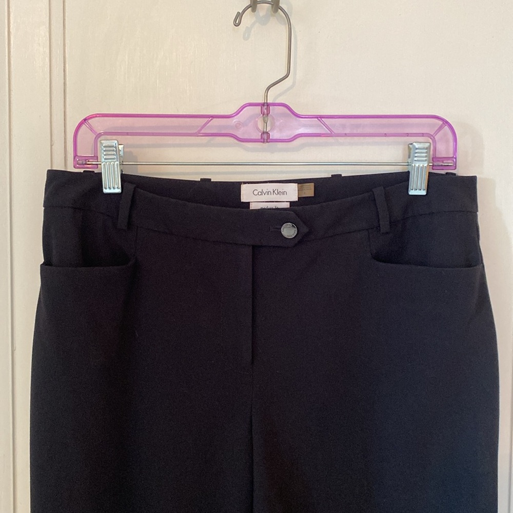 Navy Blue Calvin Klein Women's suit pants